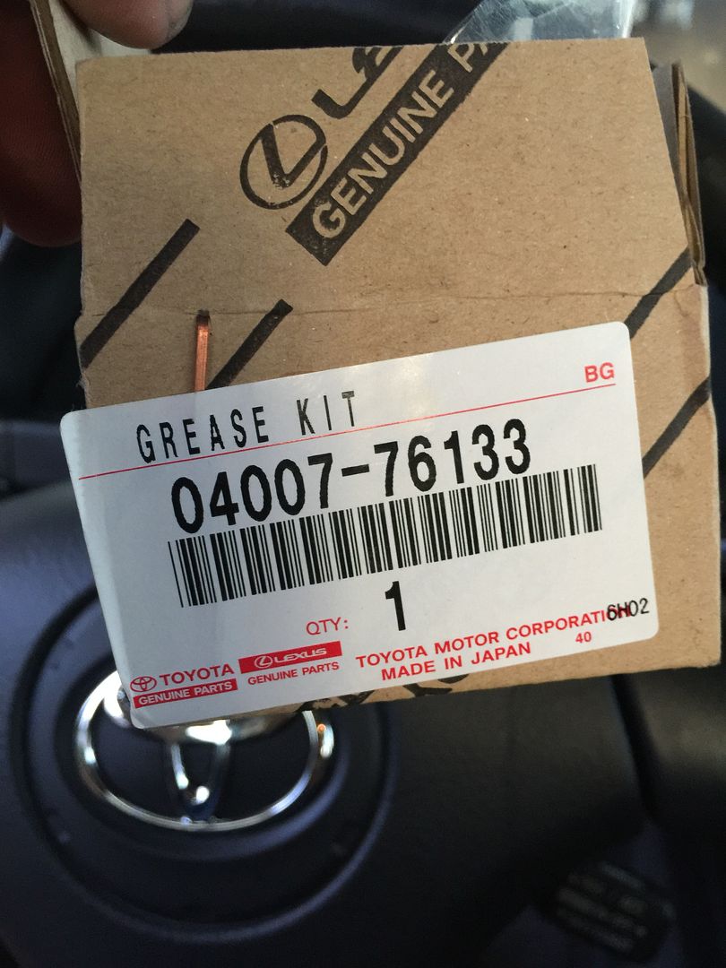 Steering intermediate shaft PERMANENT fix Toyota Nation Forum